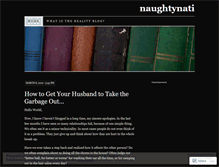 Tablet Screenshot of naughtynati.wordpress.com