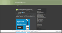 Desktop Screenshot of neurologyinnovators.wordpress.com