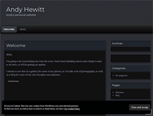 Tablet Screenshot of andyhewitt1.wordpress.com
