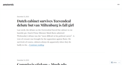 Desktop Screenshot of amsternic.wordpress.com
