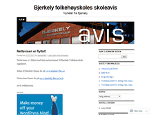Tablet Screenshot of bjerkelyfhs.wordpress.com