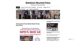 Desktop Screenshot of bethlehemmpu.wordpress.com