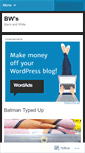 Mobile Screenshot of bwanzor.wordpress.com