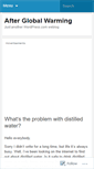 Mobile Screenshot of afterwarming.wordpress.com