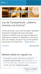 Mobile Screenshot of modificacioneslegales.wordpress.com