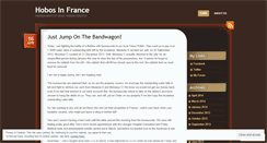 Desktop Screenshot of hobosinfrance.wordpress.com