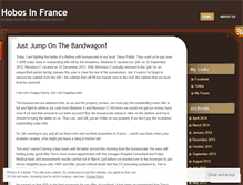 Tablet Screenshot of hobosinfrance.wordpress.com