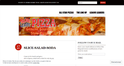 Desktop Screenshot of majorleaguepizza.wordpress.com