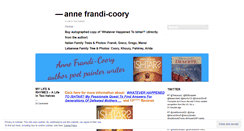 Desktop Screenshot of frandi.wordpress.com