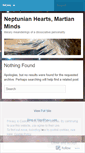 Mobile Screenshot of martianminds.wordpress.com