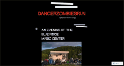 Desktop Screenshot of dangerzombiesrun.wordpress.com