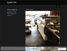 Tablet Screenshot of itsmanpink.wordpress.com