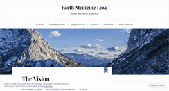 Desktop Screenshot of earthmedicinelove.wordpress.com