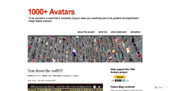 Desktop Screenshot of 1000avatars.wordpress.com