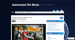 Desktop Screenshot of anonopsbrazil.wordpress.com