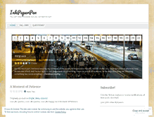 Tablet Screenshot of inkpaperpen.wordpress.com