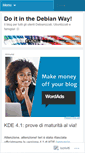 Mobile Screenshot of debianway.wordpress.com
