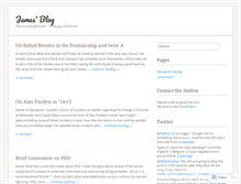 Tablet Screenshot of jameswgrayson.wordpress.com