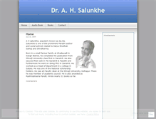 Tablet Screenshot of drahsalunkhe.wordpress.com