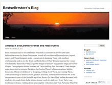 Tablet Screenshot of bestsellerstore.wordpress.com