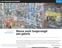 Tablet Screenshot of dicksteenhuisen.wordpress.com