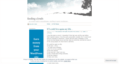 Desktop Screenshot of feedingclouds.wordpress.com