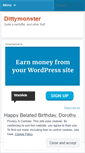 Mobile Screenshot of dittymonster.wordpress.com