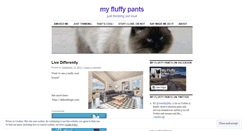 Desktop Screenshot of myfluffypants.wordpress.com