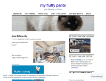 Tablet Screenshot of myfluffypants.wordpress.com