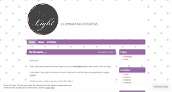 Desktop Screenshot of fairlylight.wordpress.com