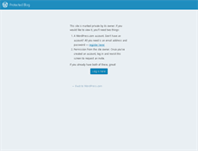Tablet Screenshot of jmarcboure.wordpress.com