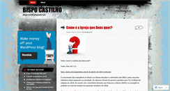 Desktop Screenshot of bispocastilho.wordpress.com