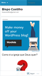 Mobile Screenshot of bispocastilho.wordpress.com