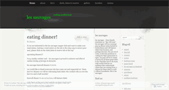 Desktop Screenshot of lessauvages.wordpress.com