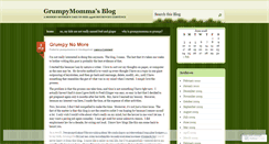Desktop Screenshot of grumpymomma.wordpress.com
