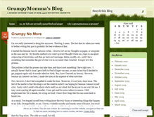 Tablet Screenshot of grumpymomma.wordpress.com