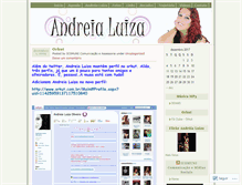 Tablet Screenshot of andreialuiza.wordpress.com