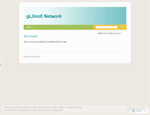 Tablet Screenshot of gl3nnx.wordpress.com