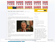 Tablet Screenshot of haberturkgazetesi.wordpress.com