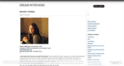 Desktop Screenshot of elmonstruodecoloresnotienebocainterviews.wordpress.com