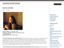 Tablet Screenshot of elmonstruodecoloresnotienebocainterviews.wordpress.com