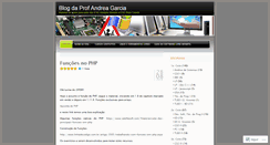 Desktop Screenshot of profandreagarcia.wordpress.com