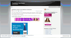 Desktop Screenshot of nacktfotos.wordpress.com