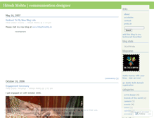Tablet Screenshot of hiteshmehta.wordpress.com