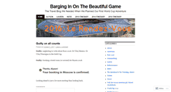 Desktop Screenshot of bargingin.wordpress.com