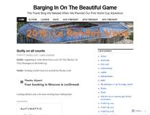 Tablet Screenshot of bargingin.wordpress.com