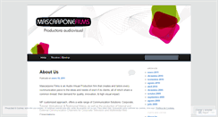 Desktop Screenshot of mascarponefilms.wordpress.com