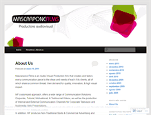 Tablet Screenshot of mascarponefilms.wordpress.com