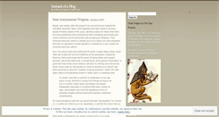 Desktop Screenshot of insteadofablog.wordpress.com