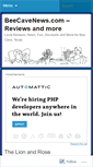 Mobile Screenshot of beecavenews.wordpress.com